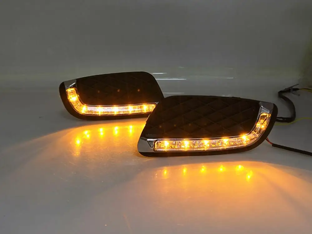eOsuns led drl daytime running light for Mercedes-benz smart fortwo 2008-2011 with Dynamic moving yellow turn signal
eOsuns led drl daytime running light for Mercedes-benz smart fortwo 2008-2011 with Dynamic moving yellow turn signal