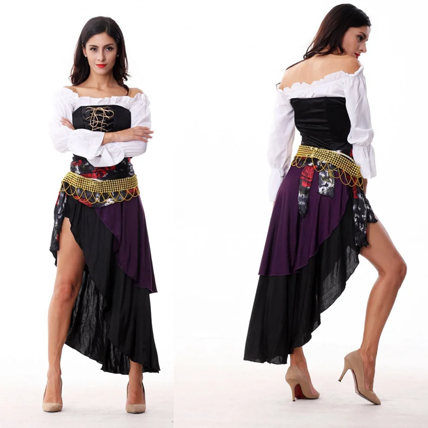 Indian Belly Dance Sexy Gypsy Costume Halloween cosplay purple Stage Performance Clothing Polo Dance Costumes Free Shipping
Indian Belly Dance Sexy Gypsy Costume Halloween cosplay purple Stage Performance Clothing Polo Dance Costumes Free Shipping