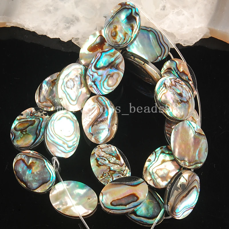 Free Shipping Fahion Jewelry 13x18MM Natural New Zealand Abalone Shell Oval Shell Loose Bead 16" G6368
Free Shipping Fahion Jewelry 13x18MM Natural New Zealand Abalone Shell Oval Shell Loose Bead 16" G6368