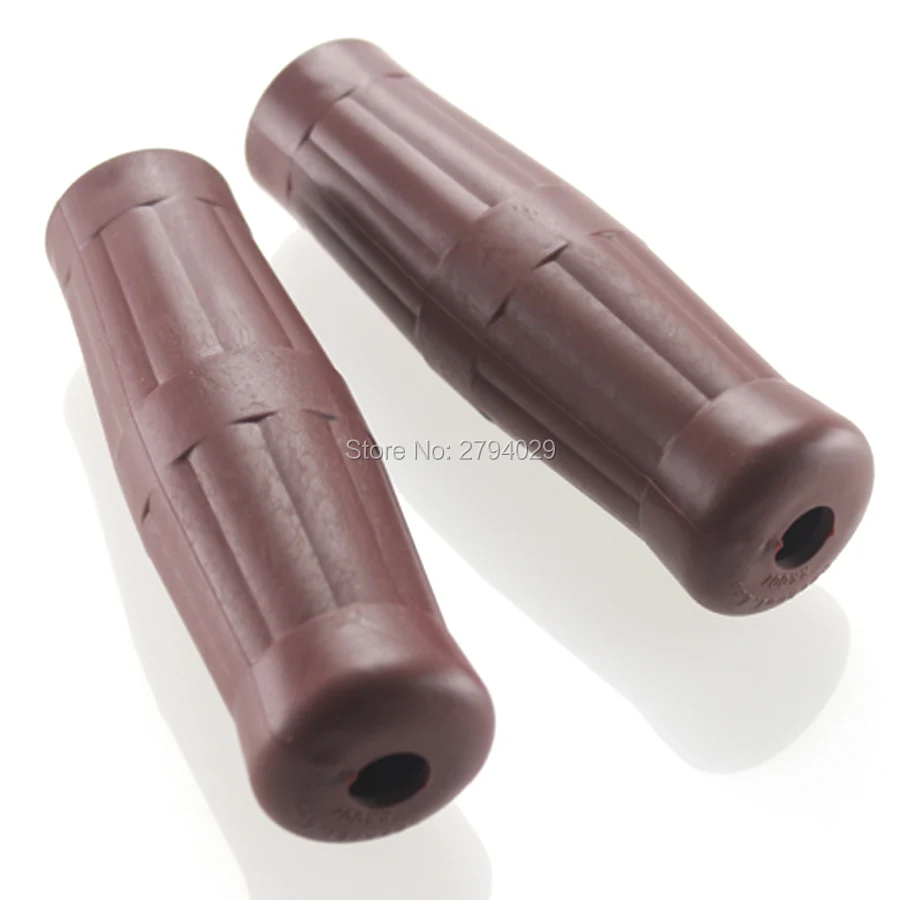 Free Shipping Brown 1"(25mm) Vintage Motorcycle Old School Retro Classic Coke Bottle Handlebar Hard Rubber Hand Grips
Free Shipping Brown 1"(25mm) Vintage Motorcycle Old School Retro Classic Coke Bottle Handlebar Hard Rubber Hand Grips