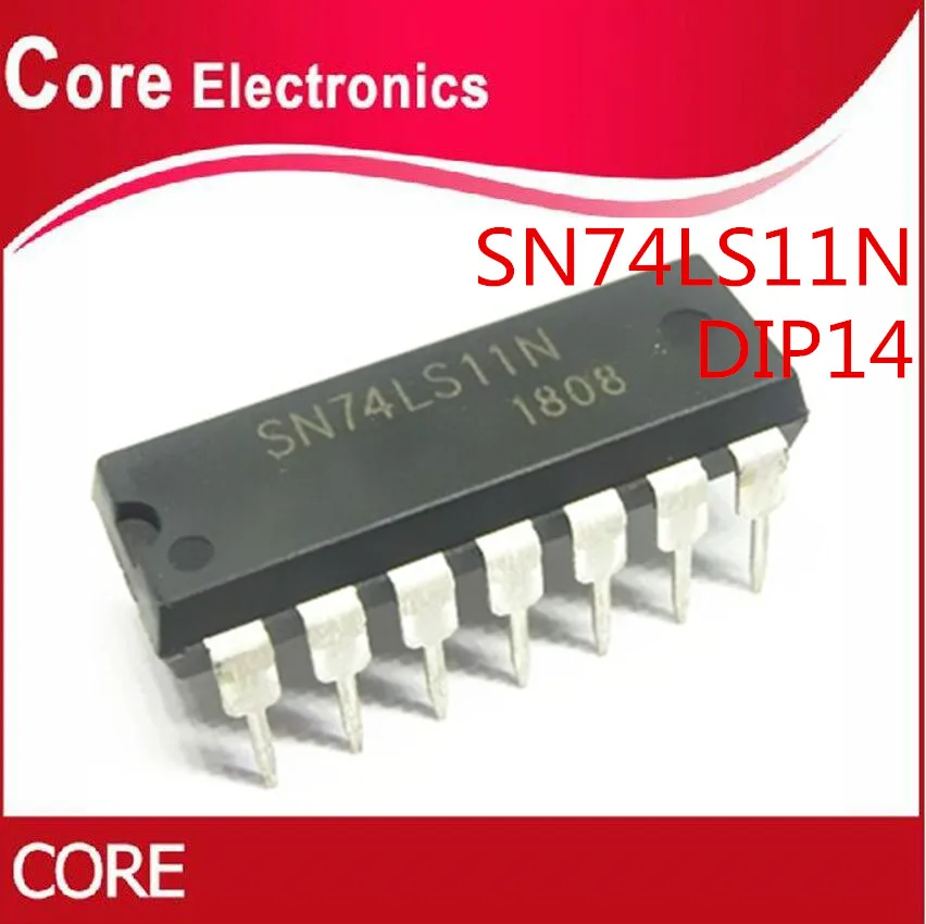 50 шт. HD74LS11P DIP14 HD74LS11 74LS11P DIP SN74LS11N 74LS11N 74LS11|Интегральные схемы| |