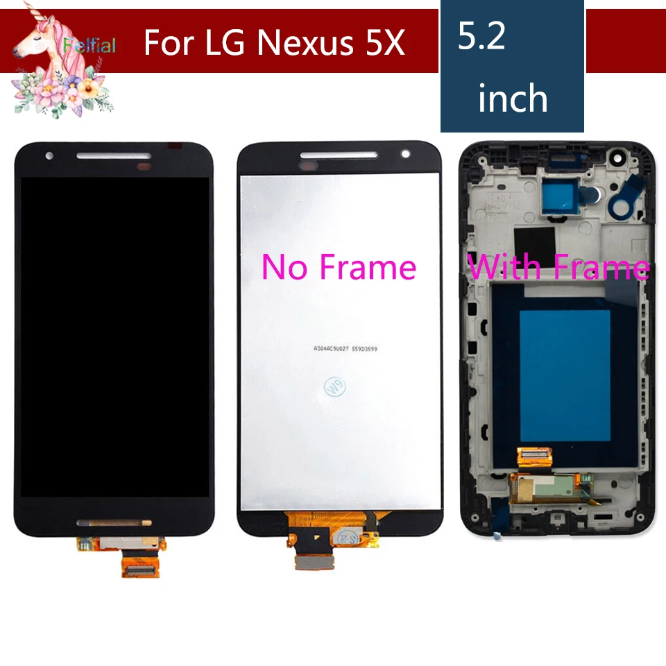 5.2" LCD For Nexus 5X H790 H791 Display Screen assembly for LG Nexus5X LCD Touch Screen Digitizer Replacement Original Quality
5.2" LCD For Nexus 5X H790 H791 Display Screen assembly for LG Nexus5X LCD Touch Screen Digitizer Replacement Original Quality