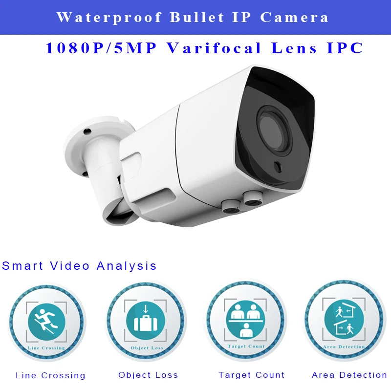 IP-камера Aodipers, H.264, 1080P, наружная, поддержка POE, объектив 2,8-12 мм, Onvif, FTP, фототревога, водонепроницаемая, цилиндрическая
IP-камера Aodipers, H.264, 1080P, наружная, поддержка POE, объектив 2,8-12 мм, Onvif, FTP, фототревога, водонепроницаемая, цилиндрическая