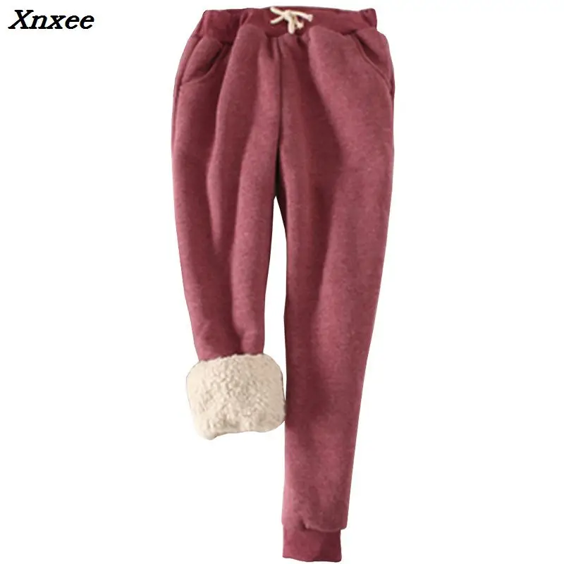 Thick Velvet Warm Pants Trousers Women 2018 Winter Casual Drawstring Elastic Waist Pants Loose Solid Sweatpants Xnxee
Thick Velvet Warm Pants Trousers Women 2018 Winter Casual Drawstring Elastic Waist Pants Loose Solid Sweatpants Xnxee