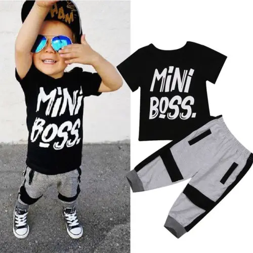 Children Boy Suit !!Toddler Kids Baby Boy Short Sleeve T-shirt Tops +Pants 2PCS Outfits Set Clothes Size 1-6Y
Children Boy Suit !!Toddler Kids Baby Boy Short Sleeve T-shirt Tops +Pants 2PCS Outfits Set Clothes Size 1-6Y