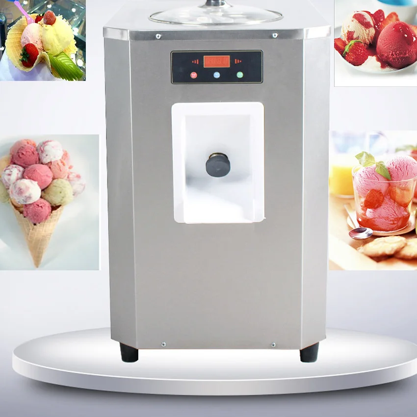 Professional Commercial 15L/h Stainless Steel Ice Cream Maker 220V/50Hz 110V/60Hz Mini Batch Freezer Hard Ice Crean Machine
Professional Commercial 15L/h Stainless Steel Ice Cream Maker 220V/50Hz 110V/60Hz Mini Batch Freezer Hard Ice Crean Machine