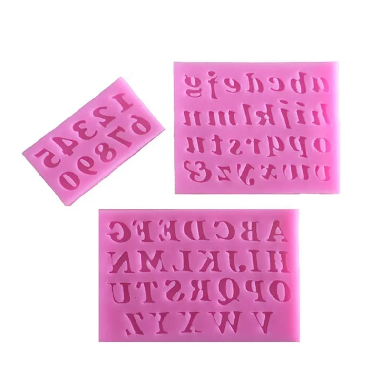 3-piece set/letter/number silicone mold fondant cake decoration tool gumpaste sugarcraft chocolate shaped bakeware tool
3-piece set/letter/number silicone mold fondant cake decoration tool gumpaste sugarcraft chocolate shaped bakeware tool