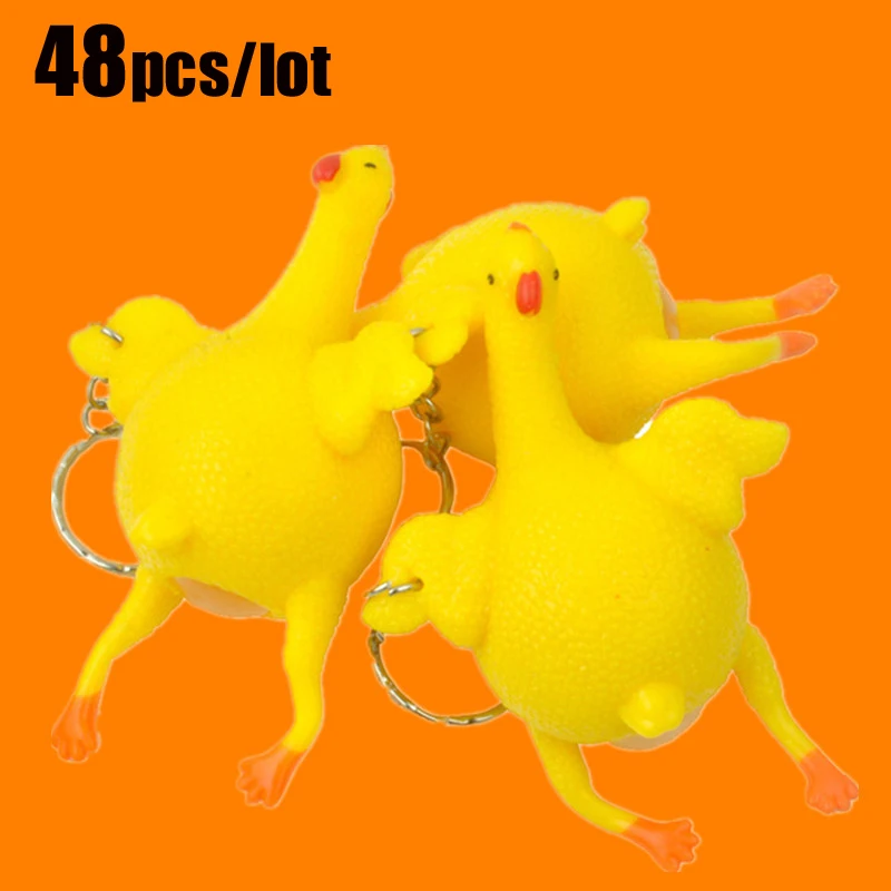 48Pcs/lot Funny Squishy Squeeze Under The Decompression Of Laying Hens Toys Chicken And Eggs Ornaments Stress Relieve Party Gift
48Pcs/lot Funny Squishy Squeeze Under The Decompression Of Laying Hens Toys Chicken And Eggs Ornaments Stress Relieve Party Gift