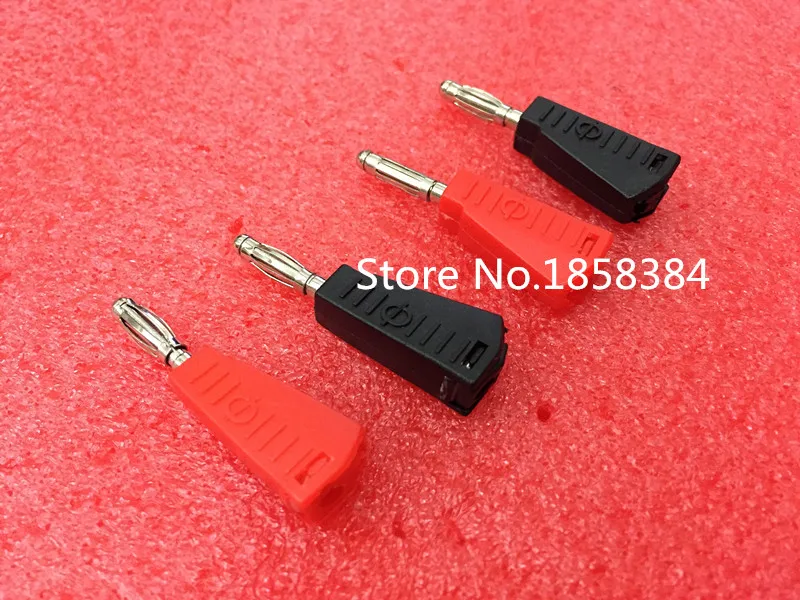 Free shipping 100pcs Nickel Plated 4mm Banana Plug Solder Red and Black about 41mm
Free shipping 100pcs Nickel Plated 4mm Banana Plug Solder Red and Black about 41mm