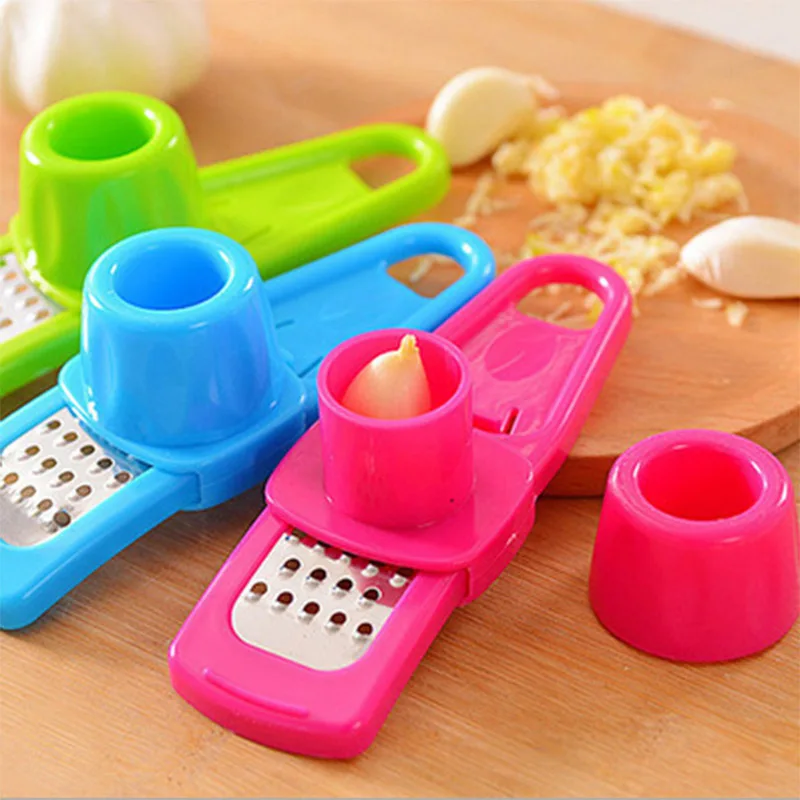 Multifunctional Garlic Clasp Press Grinding Grater For Ginger Garlic Vegetable Cutter Fruit Tools Kitchen random color 10
Multifunctional Garlic Clasp Press Grinding Grater For Ginger Garlic Vegetable Cutter Fruit Tools Kitchen random color 10