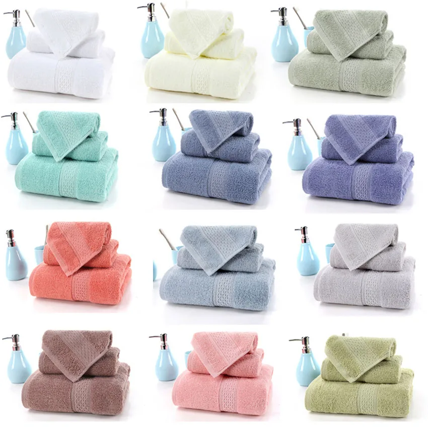 Geometric Towels Set Soft Cotton Face Bath Shower Towels Large Bathroom Home Spa for Adults toalha de banho 12 Colors 3 Sizes
Geometric Towels Set Soft Cotton Face Bath Shower Towels Large Bathroom Home Spa for Adults toalha de banho 12 Colors 3 Sizes