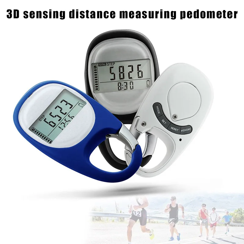 Hot Step Counting Pedometer Distance Calorie 3D Silent Induction Portable for Fitness DO2
Hot Step Counting Pedometer Distance Calorie 3D Silent Induction Portable for Fitness DO2