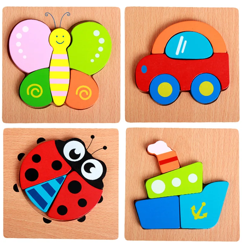 Children/Baby Toy Colorful Three-Dimensional Wooden Puzzles Game Baby Enlightenment Early Educational Birthday Gift
Children/Baby Toy Colorful Three-Dimensional Wooden Puzzles Game Baby Enlightenment Early Educational Birthday Gift