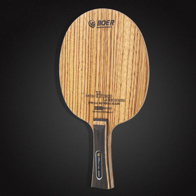 BOER 7 Ply Arylate Carbon Fiber Table Tennis Blade Lightweight Ping Pong Racket Blade Table Tennis Accessories High Quantity
BOER 7 Ply Arylate Carbon Fiber Table Tennis Blade Lightweight Ping Pong Racket Blade Table Tennis Accessories High Quantity
