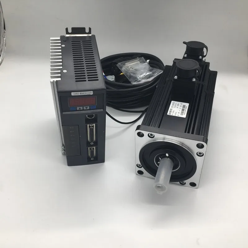 1.8KW NEMA42 110mm Flange 1800W 220V 3000R/Min AC Servo Kits with Holding Brake CNC Constant Torque MODbus RS485 RS232
1.8KW NEMA42 110mm Flange 1800W 220V 3000R/Min AC Servo Kits with Holding Brake CNC Constant Torque MODbus RS485 RS232