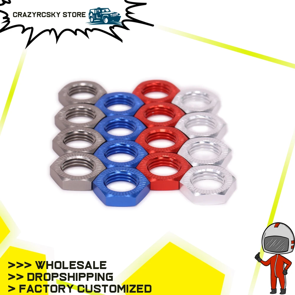 RCAWD 4PCS 17mm Wheel Hex Adapter Nut Thread Pitch 1.25mm For Some RC Hobby Model Car Hobao N10219 Wheel Nut 1/8
RCAWD 4PCS 17mm Wheel Hex Adapter Nut Thread Pitch 1.25mm For Some RC Hobby Model Car Hobao N10219 Wheel Nut 1/8