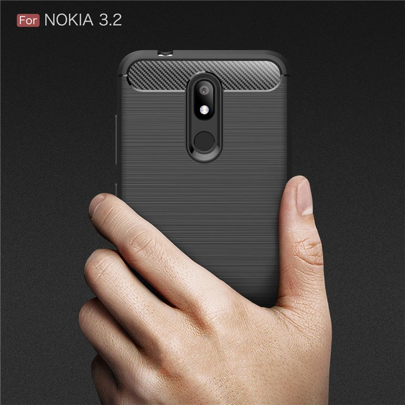 For Nokia 3.2 Case Business Style Soft Silicone Rubber Armor Shell TPU Phone Cover Case for Nokia 3.2 Case for Nokia 3.2
For Nokia 3.2 Case Business Style Soft Silicone Rubber Armor Shell TPU Phone Cover Case for Nokia 3.2 Case for Nokia 3.2
