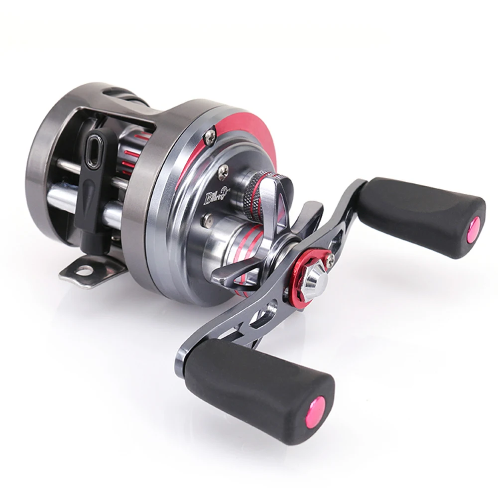DEUKIO Fishing Reels JD100-301 Metal 7+1BB Stainless Steel CNC Drum Wheel Carbon Round Bait Casting Wheel Fishing Tackle Pesca
DEUKIO Fishing Reels JD100-301 Metal 7+1BB Stainless Steel CNC Drum Wheel Carbon Round Bait Casting Wheel Fishing Tackle Pesca