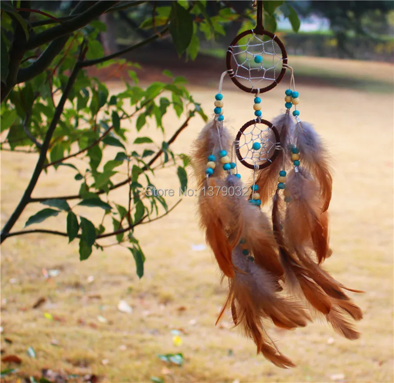 New fashion originality Hot Brown Dreamcatcher Wind Chimes Indian Style Skull Feather Pendant dream Catcher Gift
New fashion originality Hot Brown Dreamcatcher Wind Chimes Indian Style Skull Feather Pendant dream Catcher Gift