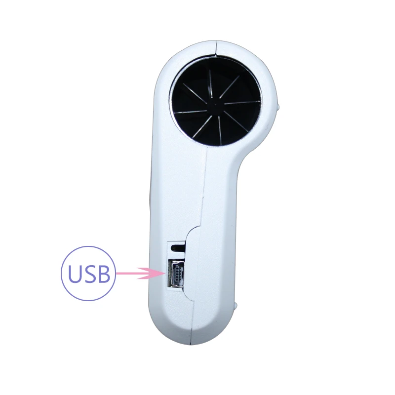 CE утвержденный цифровой спирометр Легочное Дыхание диагностический ручной