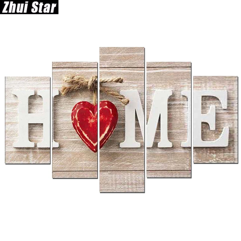 Zhui Star 5D DIY Full Square Diamond Painting "Love Home" Multi-picture Combination Embroidery Cross Stitch Mosaic Home Decor
Zhui Star 5D DIY Full Square Diamond Painting "Love Home" Multi-picture Combination Embroidery Cross Stitch Mosaic Home Decor