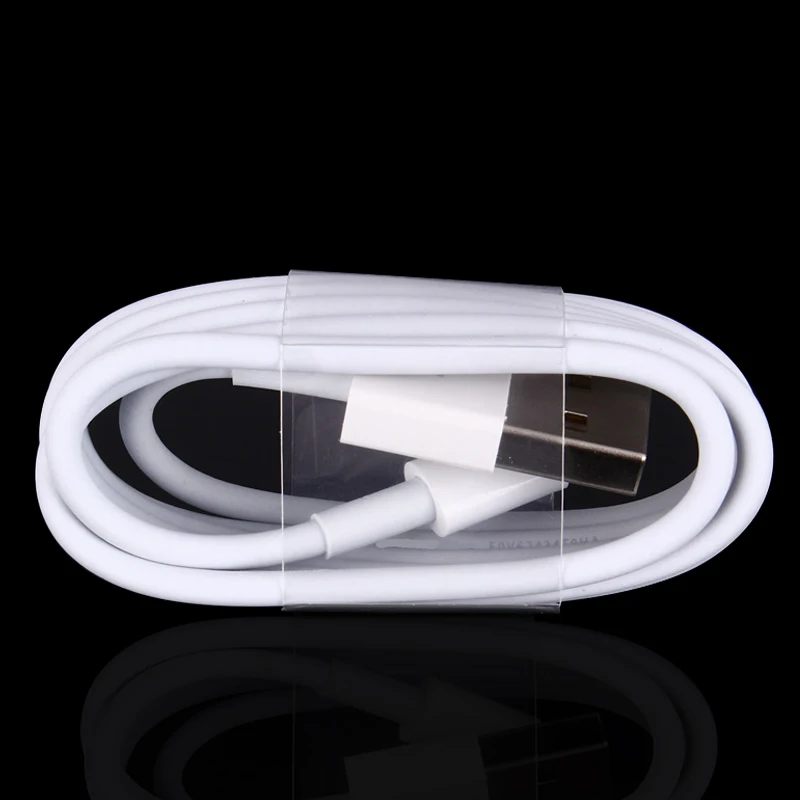 5 V 1A Европейская USB зарядка для Apple IPhone X 8 7 6 S Plus SE 8-контактный usb-кабель