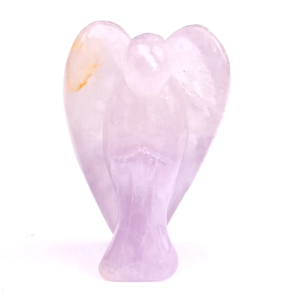 2.0" Natural Amethyst Angel Wing Statue Semiprecious Stones Carved Angel Wing Figurine Crystal Crafts AN022
2.0" Natural Amethyst Angel Wing Statue Semiprecious Stones Carved Angel Wing Figurine Crystal Crafts AN022