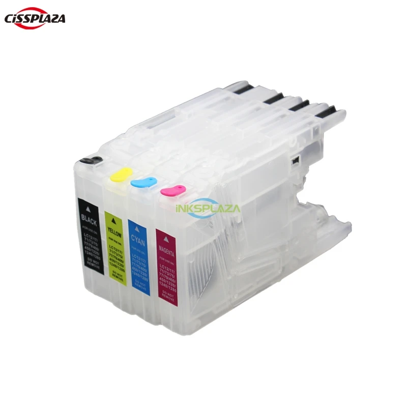 CISSPLAZA 5sets refillable Ink cartridges compatible for Brother LC71 LC73 LC75 LC77 LC79 LC400/LC450/LC1220/LC1240/ LC1280
CISSPLAZA 5sets refillable Ink cartridges compatible for Brother LC71 LC73 LC75 LC77 LC79 LC400/LC450/LC1220/LC1240/ LC1280