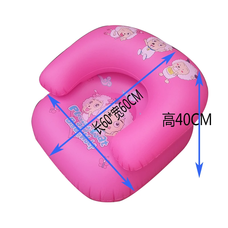 

Inflatable Pvc Sofa Children Swimming Chair Child Cartoon Single Person Sofas Color Random Delivery 2-4 Years Inflatables 2021