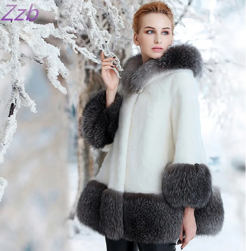 ZZB017 Winter high fashion women's luxurious faux fur coat Socialite thick warm leather Fur jacket parkas Good quality for lady
ZZB017 Winter high fashion women's luxurious faux fur coat Socialite thick warm leather Fur jacket parkas Good quality for lady