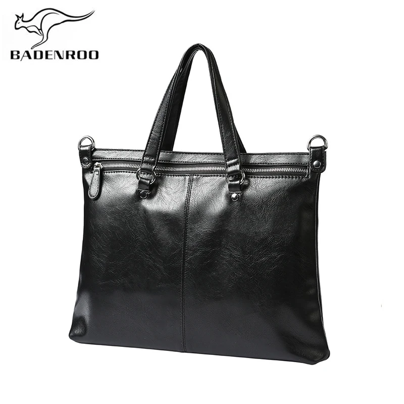 Кожаный портфель Badenroo, Большая вместительная мужская сумка, деловая сумка для ноутбука, мужские сумки через плечо, мужская сумка-мессенджер
Кожаный портфель Badenroo, Большая вместительная мужская сумка, деловая сумка для ноутбука, мужские сумки через плечо, мужская сумка-мессенджер