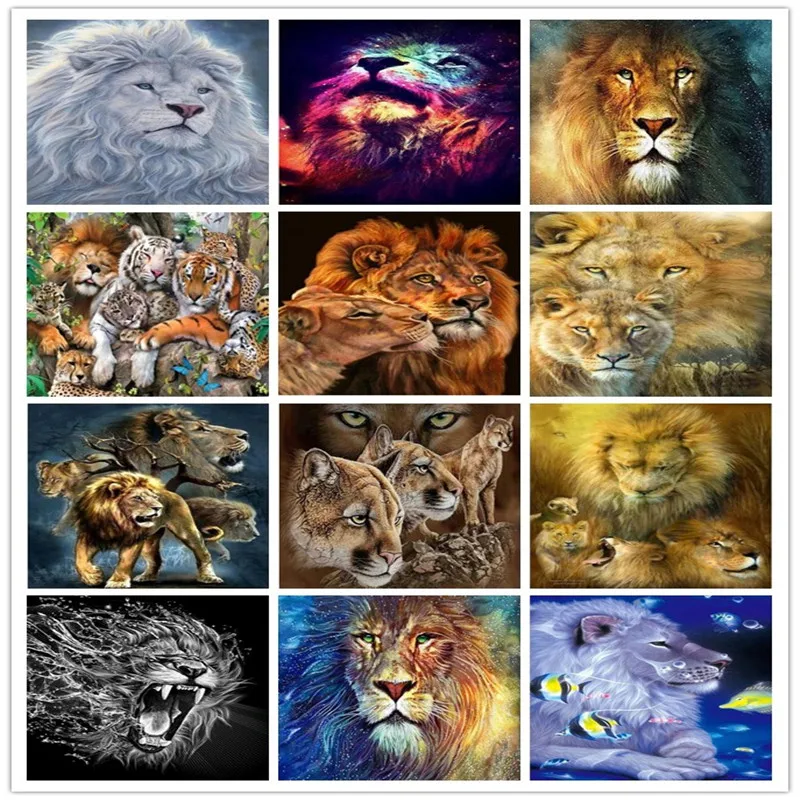 TOUOILP Full Square Drill Scenery Embroide 5D DIY Diamond Painting"Animal lion"3D Embroidery Cross Stitch Mosaic Home Decor
TOUOILP Full Square Drill Scenery Embroide 5D DIY Diamond Painting"Animal lion"3D Embroidery Cross Stitch Mosaic Home Decor