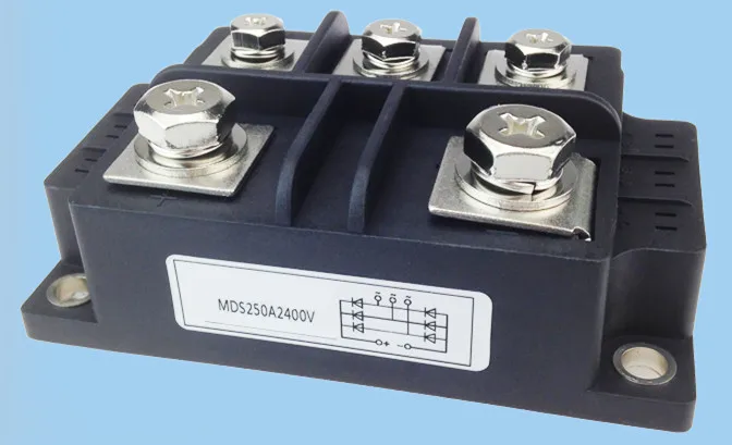 MDS250A2400V Electromagnetic High Frequency Induction Heating 250A Three-phase Rectifier Bridge Module
MDS250A2400V Electromagnetic High Frequency Induction Heating 250A Three-phase Rectifier Bridge Module