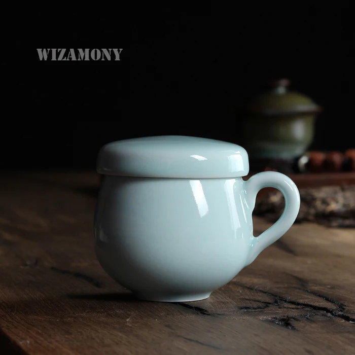 Chinese Longquan Celadon Gaiwan China Teacups SaucerTea Bowl tea set Drinkware Master Tea Cup Porcelain Tea Pot Tea Cup
Chinese Longquan Celadon Gaiwan China Teacups SaucerTea Bowl tea set Drinkware Master Tea Cup Porcelain Tea Pot Tea Cup