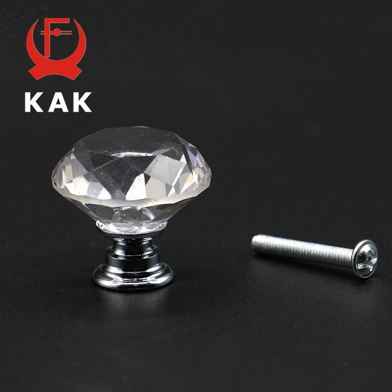 KAK 5pcs/lot 20-40mm Diamond Shape Design Crystal Glass Knobs Cupboard Drawer Pull Kitchen Cabinet Wardrobe Handles Hardware
KAK 5pcs/lot 20-40mm Diamond Shape Design Crystal Glass Knobs Cupboard Drawer Pull Kitchen Cabinet Wardrobe Handles Hardware