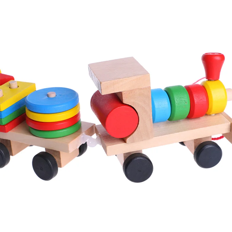 Kids Baby Developmental Toys Wooden Train Truck Geometric Blocks Educational Toy 03KD
Kids Baby Developmental Toys Wooden Train Truck Geometric Blocks Educational Toy 03KD
