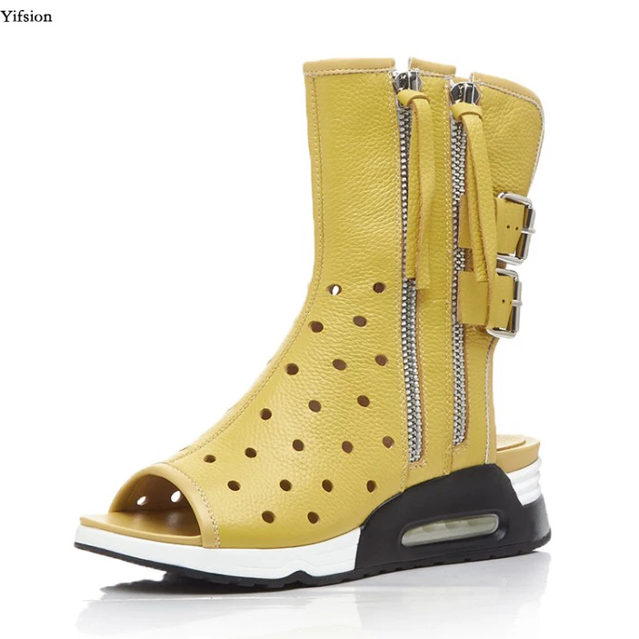 Женские ботильоны на танкетке Olomm, летние ботинки-гладиаторы на низком каблуке, классические ботинки с открытым носком, черные, желтые, белы...
Женские ботильоны на танкетке Olomm, летние ботинки-гладиаторы на низком каблуке, классические ботинки с открытым носком, черные, желтые, белы...