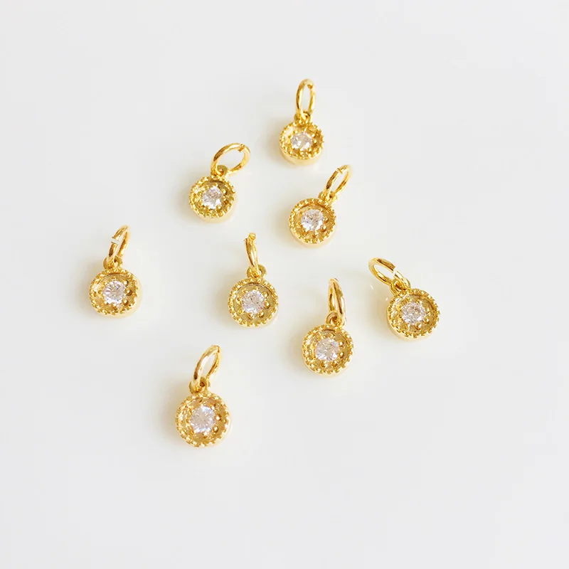 wholesale 10pcs/lot gold golden cubic zirconia embedded charms jewelry making findings components accessories DIY for women
wholesale 10pcs/lot gold golden cubic zirconia embedded charms jewelry making findings components accessories DIY for women