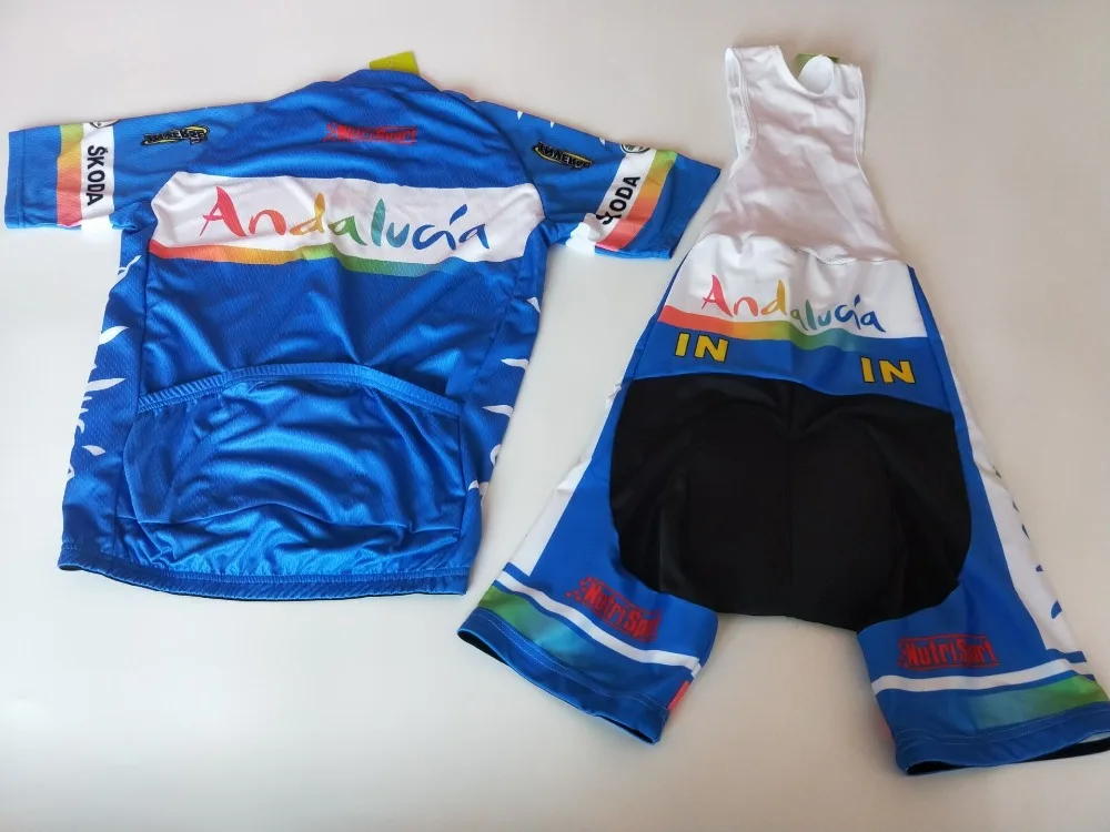 2021 Велоспорт Андалусия команда Джерси велосипедные шорты одежда Ropa Ciclismo мужские