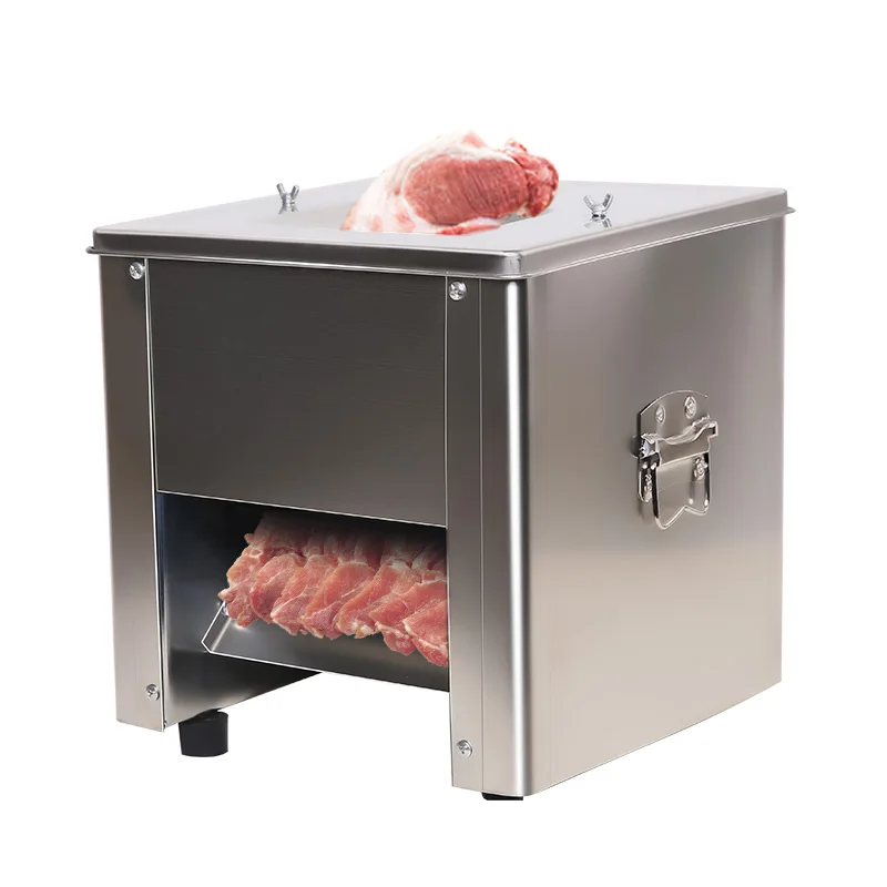 Stainless Steel Commercial Meat Cutter Slicer Machine 3.5mm 550W Big Capacity 150kgs/h Cuber Machine Cut Into Shreds
Stainless Steel Commercial Meat Cutter Slicer Machine 3.5mm 550W Big Capacity 150kgs/h Cuber Machine Cut Into Shreds