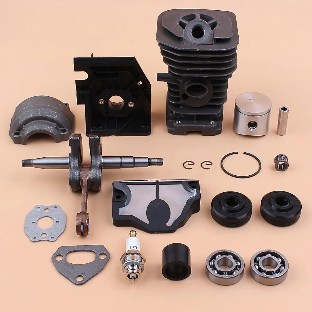 38mm Cylinder Piston Crankshaft Bearing Oil Seal Kit For HUSQVARNA 136 137 141 142 Gas Chainsaw Spares
38mm Cylinder Piston Crankshaft Bearing Oil Seal Kit For HUSQVARNA 136 137 141 142 Gas Chainsaw Spares