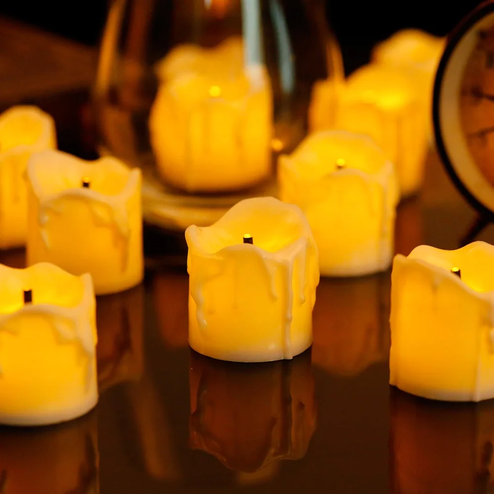 12 pieces Yellow Flickering bougie decoratif,Electronic Flameless velas de led, Battery luminaire For Wedding Party
12 pieces Yellow Flickering bougie decoratif,Electronic Flameless velas de led, Battery luminaire For Wedding Party