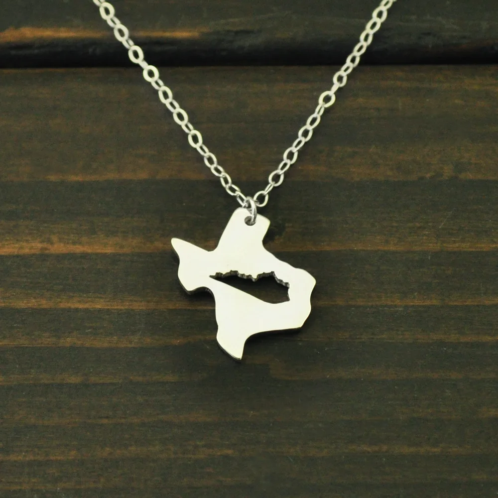 Custom State Neckalce,Personalized State Pendant Map Necklace for Her,Long Distance Relationship Gift,Gift for her
Custom State Neckalce,Personalized State Pendant Map Necklace for Her,Long Distance Relationship Gift,Gift for her
