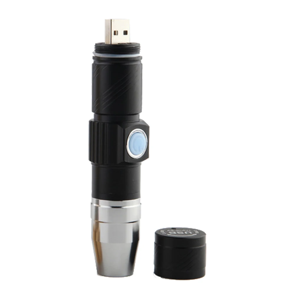 Multifunction USB Charging UV Flashlight Home Check Money Portable Glow Fluorescent Agent Luminous Pen Practical Invisible Ink | Лампы и
