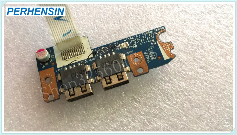 FOR ACER FOR NV56 NV56R10u V3-531 V3-531G V3-571G USB Port Board Q5WV1 Q5WS1 LS-7911P
FOR ACER FOR NV56 NV56R10u V3-531 V3-531G V3-571G USB Port Board Q5WV1 Q5WS1 LS-7911P