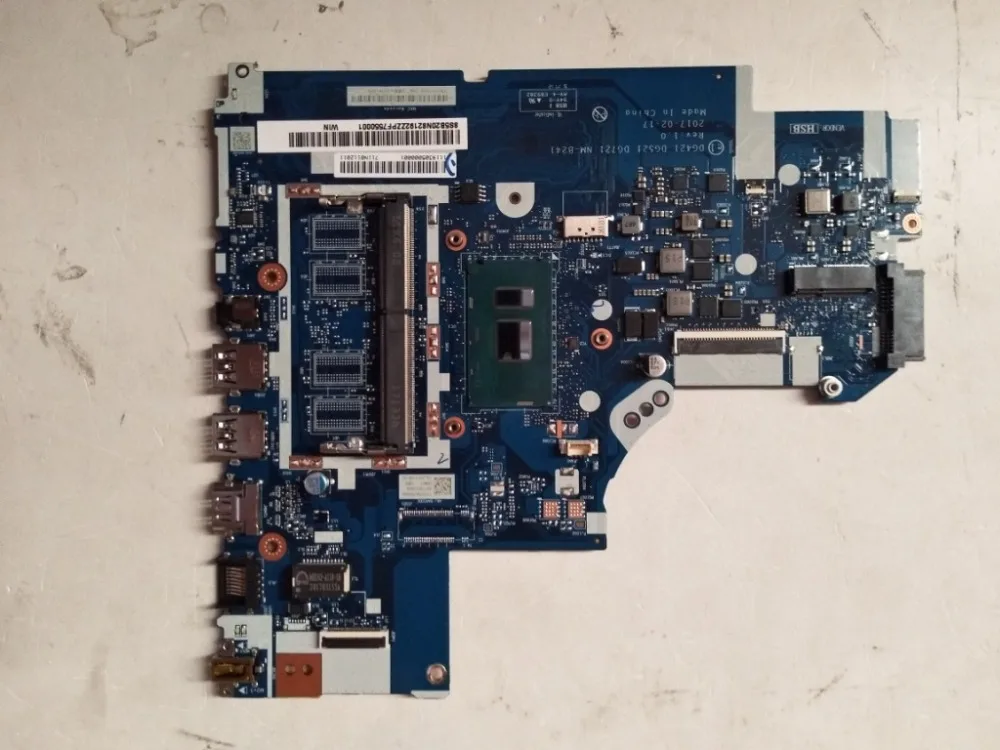 Applicable to 320-14ISK laptop motherboard I7-6500U number NM-B241 FRU 5B20N86083
Applicable to 320-14ISK laptop motherboard I7-6500U number NM-B241 FRU 5B20N86083
