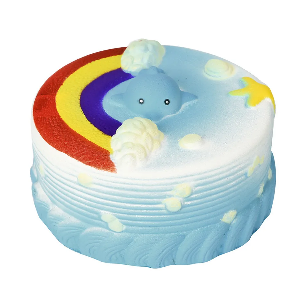 Kawaii Rainbow Ocean Whale Millie Cake Squishy fun Toy Slow Rising colorful toys kids gifts Relieves Stress Anxiety pressure
Kawaii Rainbow Ocean Whale Millie Cake Squishy fun Toy Slow Rising colorful toys kids gifts Relieves Stress Anxiety pressure
