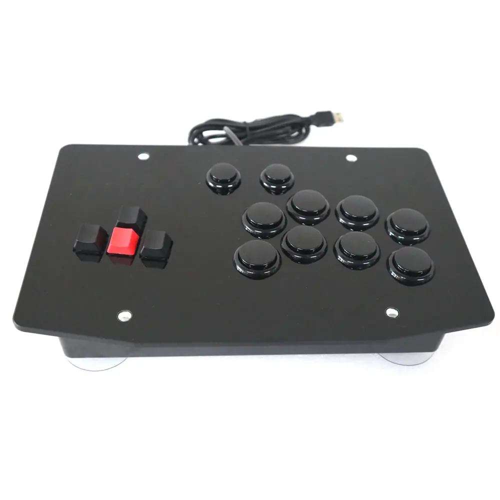 RAC-J500K Keyboard Arcade Mixbox Style Fight Stick Game Controller Joystick for PC USB
RAC-J500K Keyboard Arcade Mixbox Style Fight Stick Game Controller Joystick for PC USB