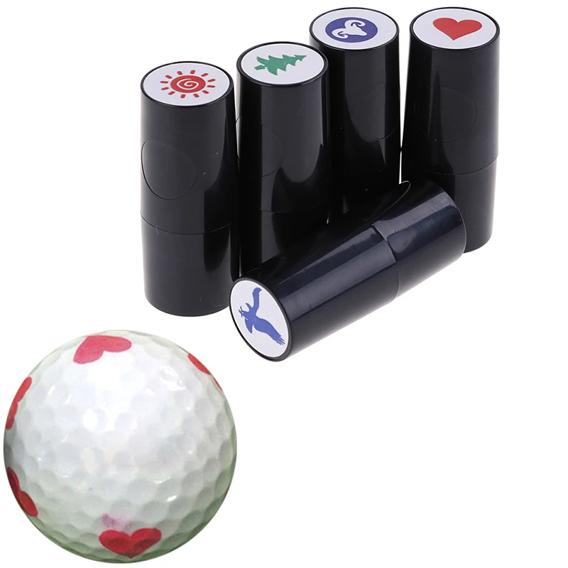 

1 шт. быстросохнущие аксессуары для гольф-клуба символ Golfer сувенирный подарок пластиковый штамп для мяча для гольфа маркер печать