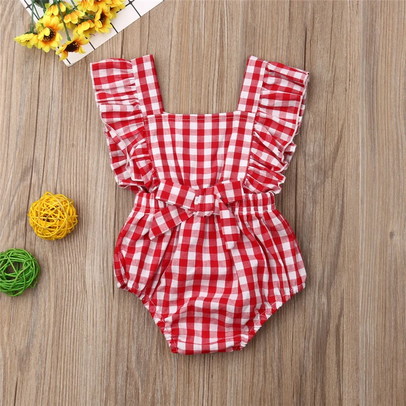 Emmababy 2019 Summer Newborn Infant Baby Girls Ruffle Sleeve Plaids Bodysuit Outfits Clothes
Emmababy 2019 Summer Newborn Infant Baby Girls Ruffle Sleeve Plaids Bodysuit Outfits Clothes